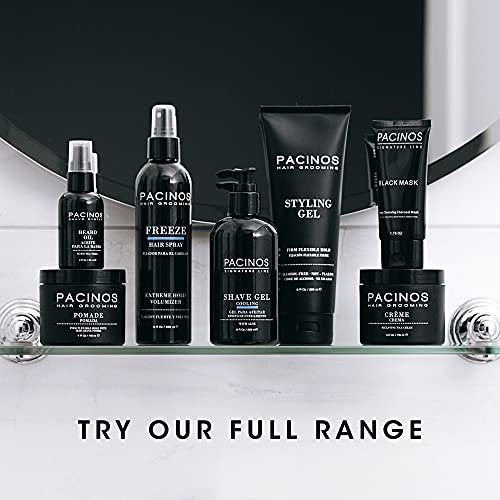 Pacinos Styling Gel - Medium Shine All Day Hold, Conditions and Moisturizes Hair while Adding Volume and Texture, No Dry Flakes or Residue, All Hair Types, 8 fl. Oz - görsel 16