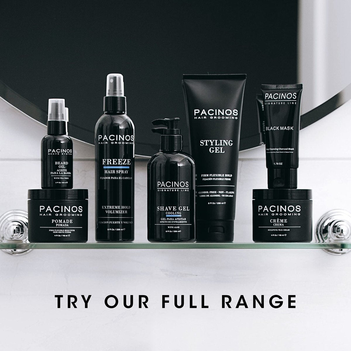 Pacinos Styling Gel - Medium Shine All Day Hold, Conditions and Moisturizes Hair while Adding Volume and Texture, No Dry Flakes or Residue, All Hair Types, 8 fl. Oz - görsel 15