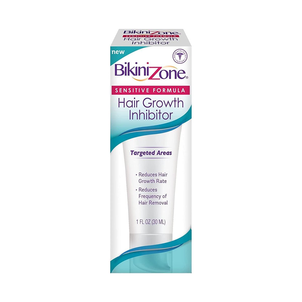 Bikini Zone Hair Growth Inhibitor Cream - Stop Hair Regrowth on Face, Legs, Lips & Chin - Reduces Hair Density & Length - Painless Moisturizer After Waxing & Shaving (1 oz) - görsel 1
