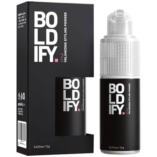 Boldify Hair Texture Powder and Volumizer - Root Lifting Powder for Fine, Thinning Hair - Travel Size Volumizing Powder for Women & Men Avelisse