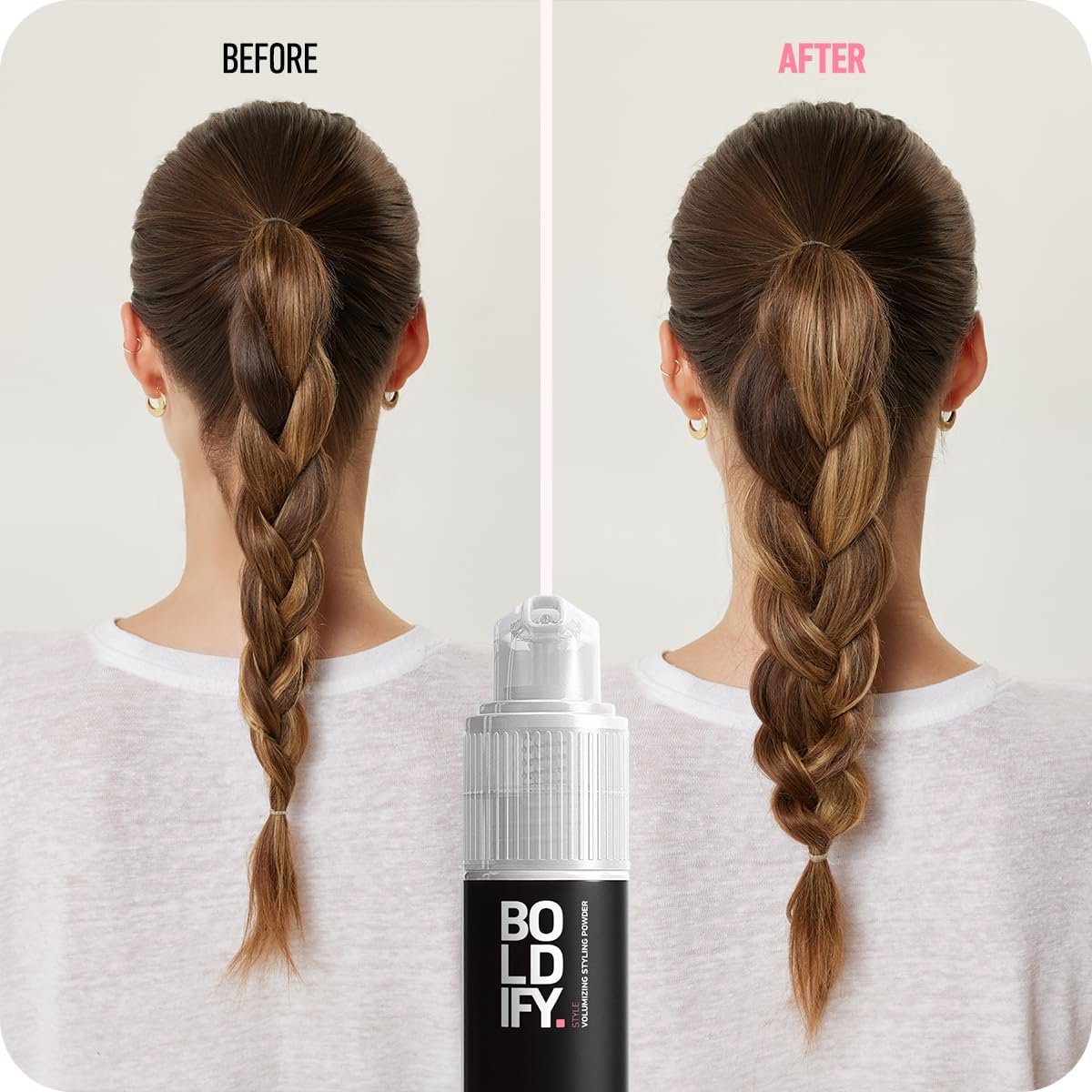 Boldify Hair Texture Powder and Volumizer - Root Lifting Powder for Fine, Thinning Hair - Travel Size Volumizing Powder for Women & Men Avelisse