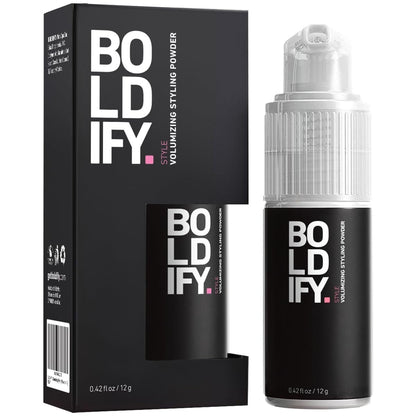 Boldify Hair Texture Powder and Volumizer - Root Lifting Powder for Fine, Thinning Hair - Travel Size Volumizing Powder for Women & Men Avelisse