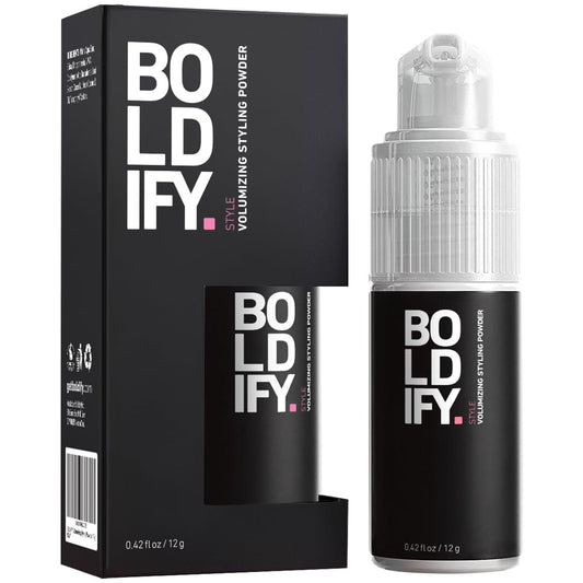 Boldify Hair Texture Powder and Volumizer - Root Lifting Powder for Fine, Thinning Hair - Travel Size Volumizing Powder for Women & Men Avelisse