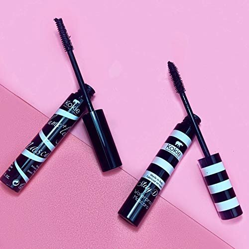 Kokie Cosmetics Stay Dry Waterproof Mascara - Waterproof Black, 0.32 oz - görsel 10