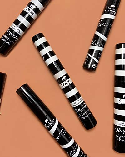 Kokie Cosmetics Stay Dry Waterproof Mascara - Waterproof Black, 0.32 oz - görsel 8