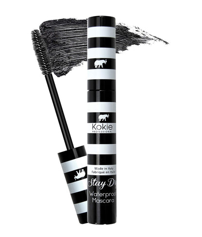 Kokie Cosmetics Stay Dry Waterproof Mascara - Waterproof Black, 0.32 oz