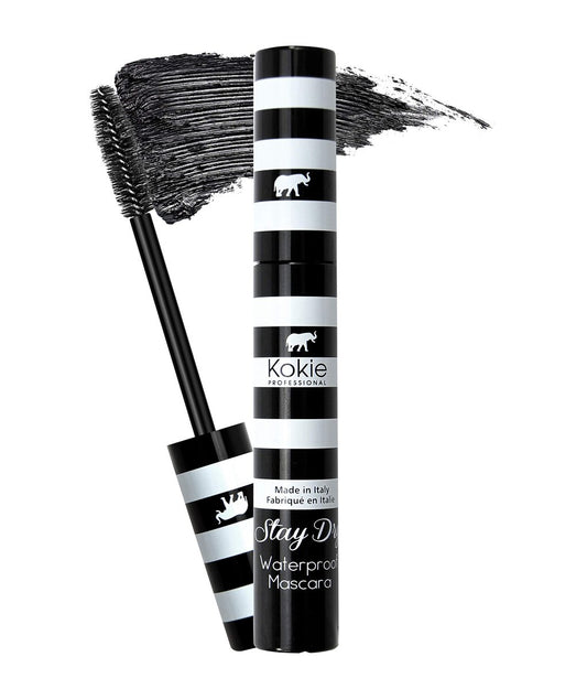 Kokie Cosmetics Stay Dry Waterproof Mascara - Waterproof Black, 0.32 oz