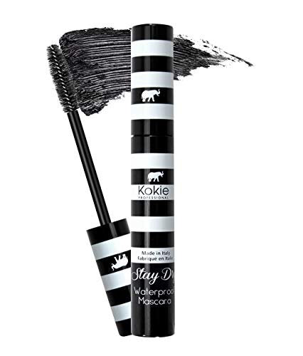 Kokie Cosmetics Stay Dry Waterproof Mascara - Waterproof Black, 0.32 oz - görsel 2