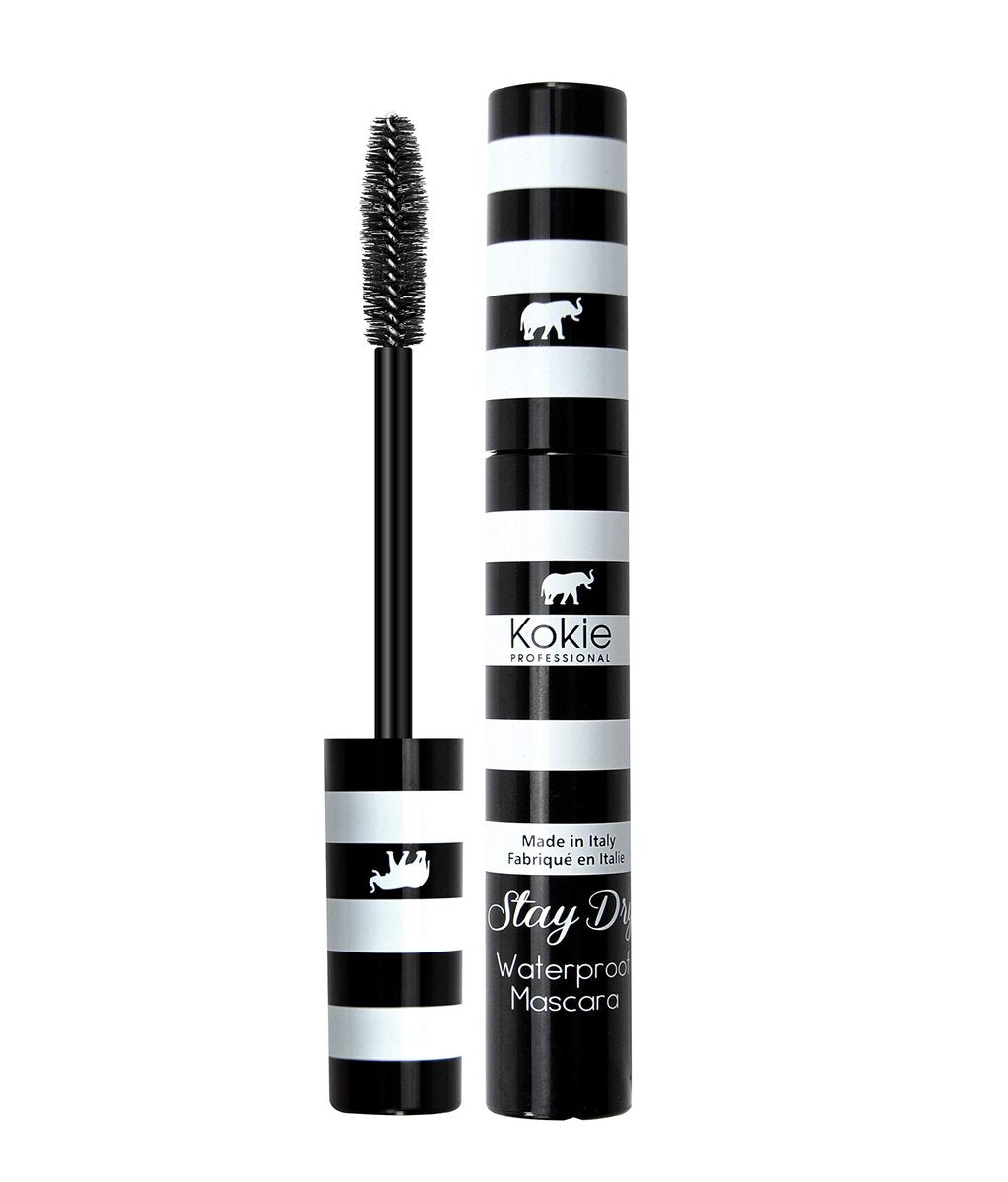 Kokie Cosmetics Stay Dry Waterproof Mascara - Waterproof Black, 0.32 oz - görsel 5
