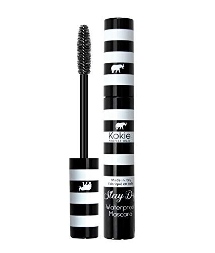 Kokie Cosmetics Stay Dry Waterproof Mascara - Waterproof Black, 0.32 oz - görsel 6