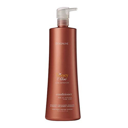 DESIGNLINE Honey & Aloe Conditioner – 32.5 oz | Frizz Control & Detangling for Smooth, Manageable Hair