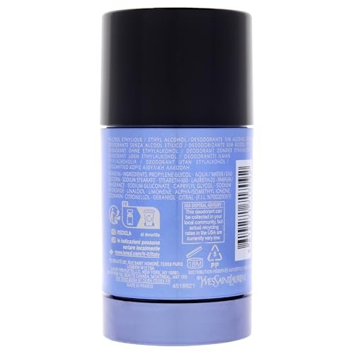 Y by Yves Saint Laurent Deodorant Stick for Men, 2.6 oz - Fresh & Long-Lasting Fragrance Avelisse