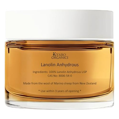 LANOLIN 1 lb. USP Grade Anhydrous 100% Pure Skin Moisturizer - Kyabo Avelisse