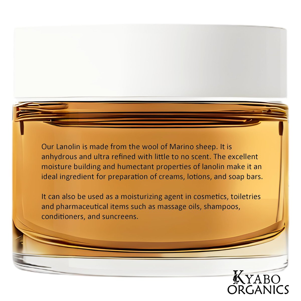 LANOLIN 1 lb. USP Grade Anhydrous 100% Pure Skin Moisturizer - Kyabo Avelisse
