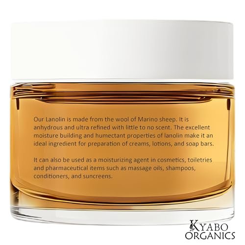 LANOLIN 1 lb. USP Grade Anhydrous 100% Pure Skin Moisturizer - Kyabo Avelisse