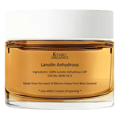 LANOLIN 1 lb. USP Grade Anhydrous 100% Pure Skin Moisturizer - Kyabo Avelisse