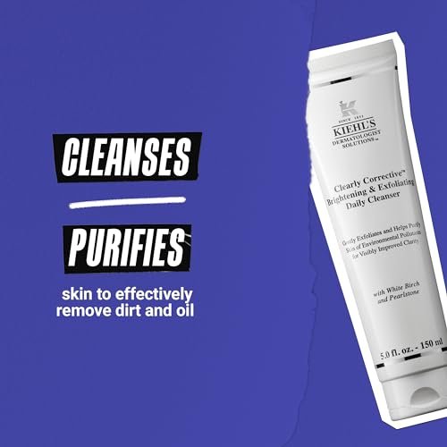 Kiehl's Clearly Corrective Brightening & Exfoliating Daily Cleanser - 5 fl oz Avelisse