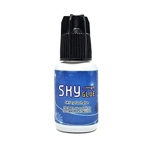 Super Strong Sky D Eyelash Extension Glue 5ml - Professional Black Bonding Adhesive for Long Lasting Semi Permanent Individual Lash Extensions - 3-4s Fast Drying / 4-6 Week Retention - görsel 8