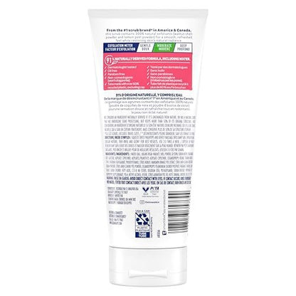 St. Ives Skin-Brightening Pink Lemon & Mandarin Face Scrub - Gentle Exfoliant for Glowing Skin, 6 oz