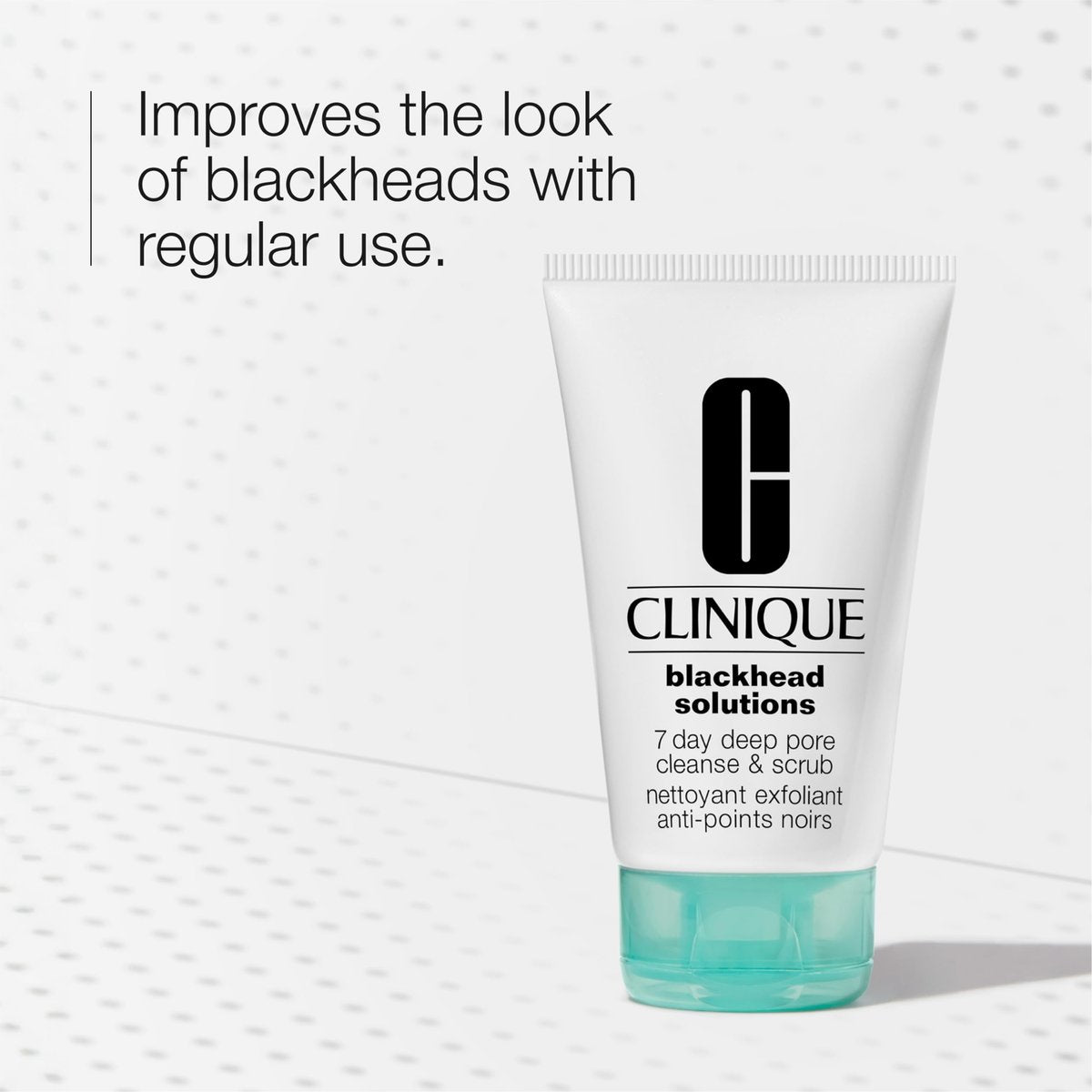 Clinique Blackhead Solutions 7 Day Deep Pore Cleanse & Scrub - Daily Face Cleanser with Salicylic Acid + Vitamin E for All Skin Types, 4.2 Fl Oz Avelisse