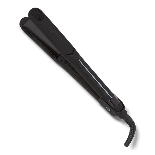 Ion Magnesium Flat Iron 1 Inch - Optimal Heat Ceramic Tourmaline Straightener with Patented Korean Magnesium Technology Avelisse