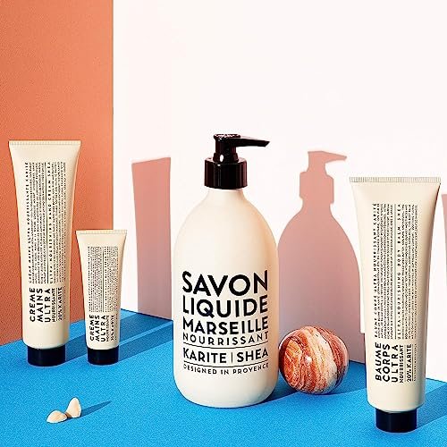 La Compagnie de Provence Savon de Marseille Nourishing Liquid Soap - Shea Butter, 16.7 Fl Oz Refill (Beige) - görsel 8