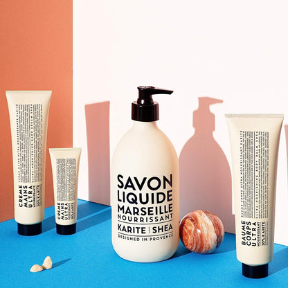 La Compagnie de Provence Savon de Marseille Nourishing Liquid Soap - Shea Butter, 16.7 Fl Oz Refill (Beige)