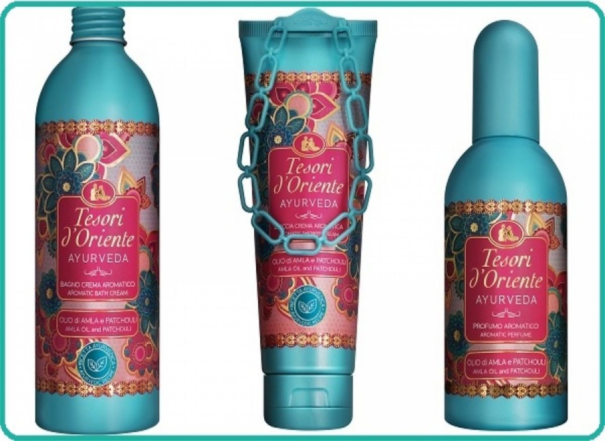 Tesori d'Oriente Ayurveda Aromatic Shower Cream 250ml (Pack of 3) - Soothing Body Wash with Ayurvedic Herbs - görsel 5