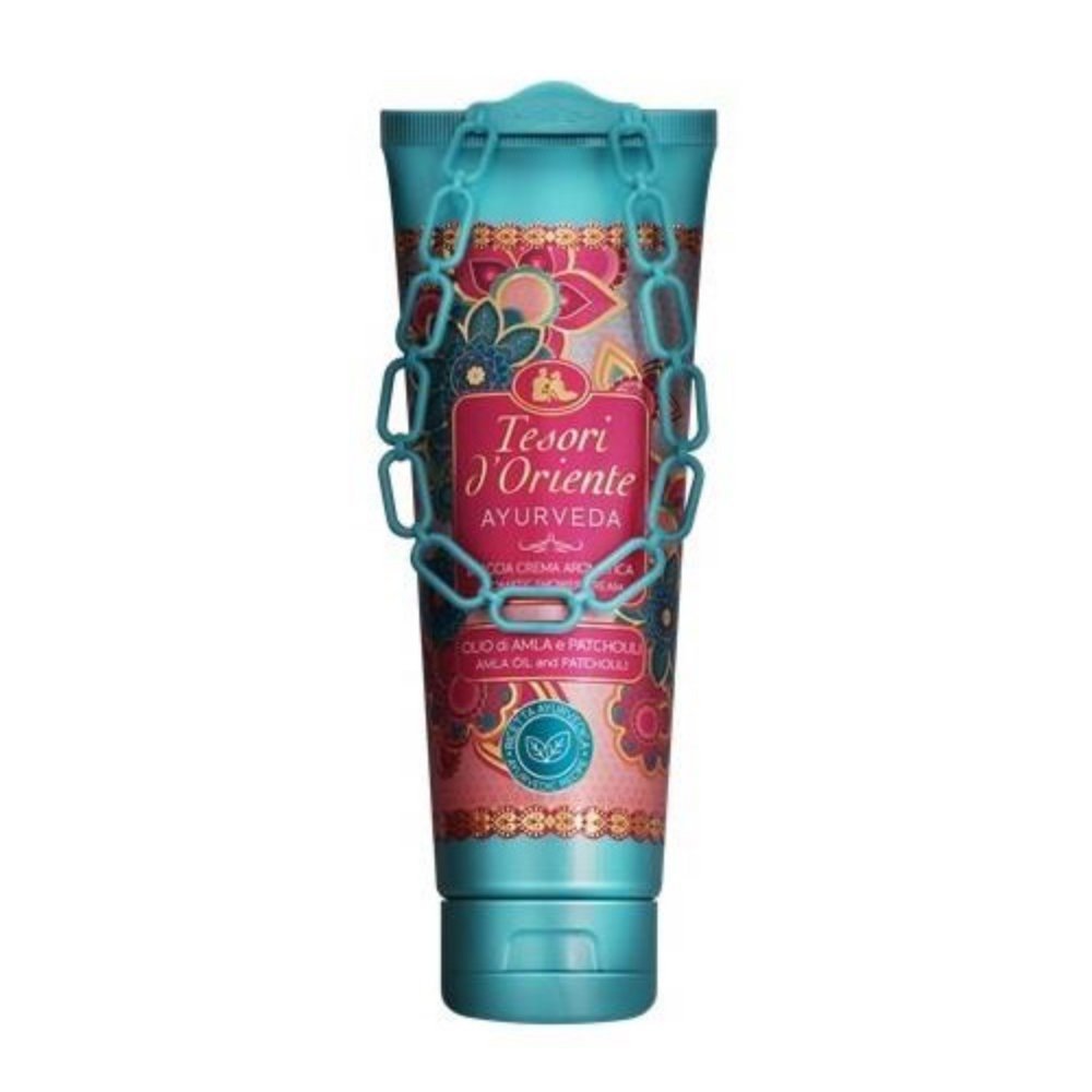 Tesori d'Oriente Ayurveda Aromatic Shower Cream 250ml (Pack of 3) - Soothing Body Wash with Ayurvedic Herbs - görsel 3