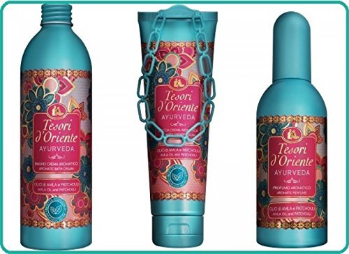 Tesori d'Oriente Ayurveda Aromatic Shower Cream 250ml (Pack of 3) - Soothing Body Wash with Ayurvedic Herbs - görsel 6