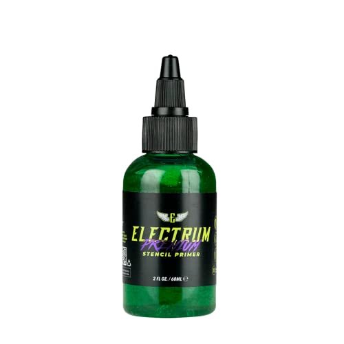 Electrum Tattoo Transfer Gel Solution – 2 oz Stencil Application Gel for Carbon & Marker Stencils, Made in USA by Tattoo Artists - görsel 2