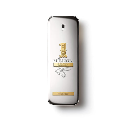Rabanne 1 Million Lucky Eau de Toilette - Woody Aromatic Fragrance for Men with Hazelnut, Plum & Cedarwood - 3.4 oz Avelisse
