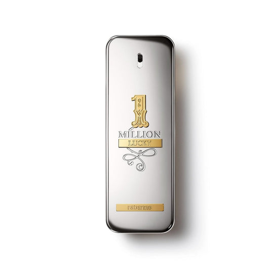 Rabanne 1 Million Lucky Eau de Toilette - Woody Aromatic Fragrance for Men with Hazelnut, Plum & Cedarwood - 3.4 oz Avelisse