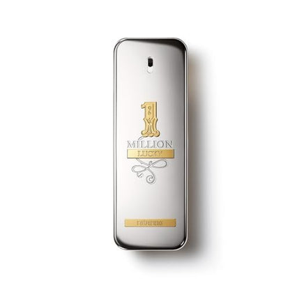 Rabanne 1 Million Lucky Eau de Toilette - Woody Aromatic Fragrance for Men with Hazelnut, Plum & Cedarwood - 3.4 oz Avelisse