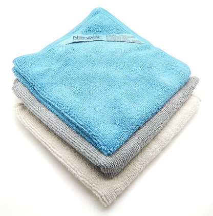 Norwex Body Pack Coastal Three Pack - Blue Microfiber Cloths Avelisse