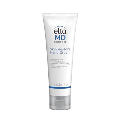 EltaMD Skin Restore Hand Cream – 3 oz | Intensive Moisturizing Hand Lotion for Dry, Sensitive Skin Avelisse