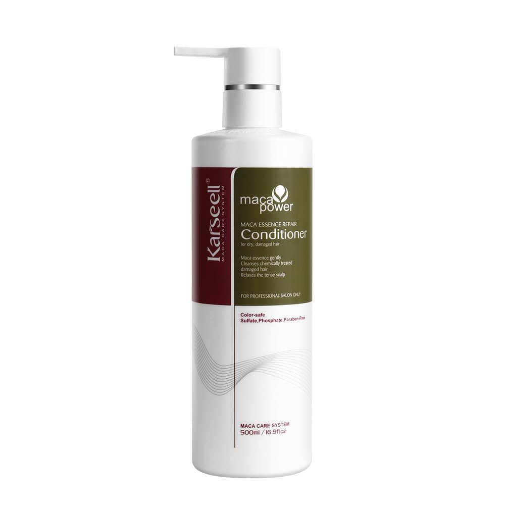 Karseell Argan Oil Hair Conditioner – Deep Restore & Smooth Glossy for Dry Damaged Hair, 500ml (16.9 Oz) Avelisse