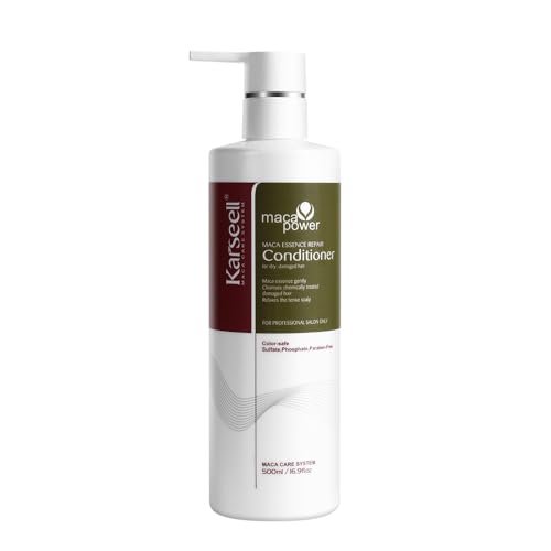 Karseell Argan Oil Hair Conditioner – Deep Restore & Smooth Glossy for Dry Damaged Hair, 500ml (16.9 Oz) Avelisse