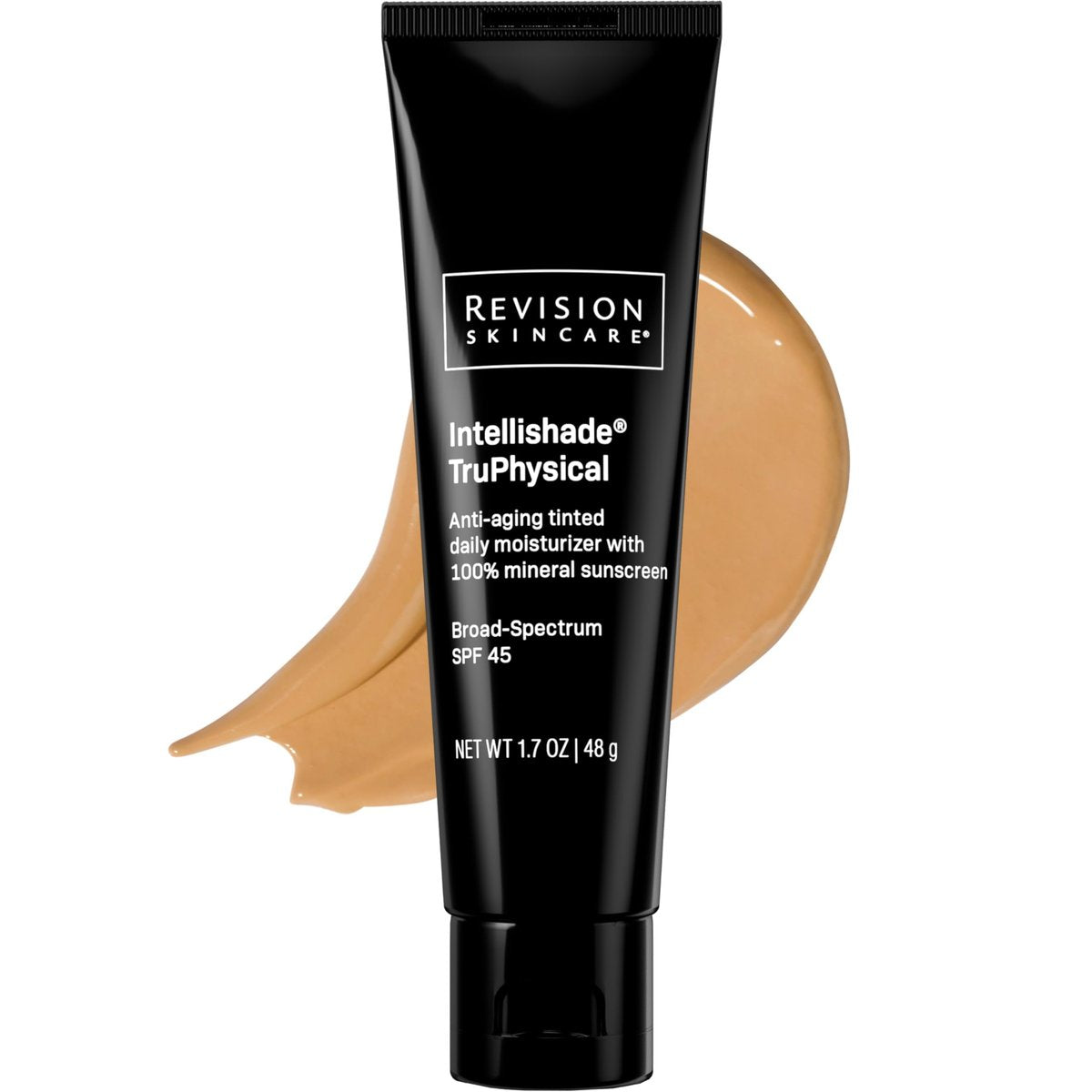 Revision Skincare Intellishade TruPhysical SPF 45 Tinted Sunscreen for Face - Anti-Aging Moisturizer with Vitamin C, 1.7 oz Avelisse