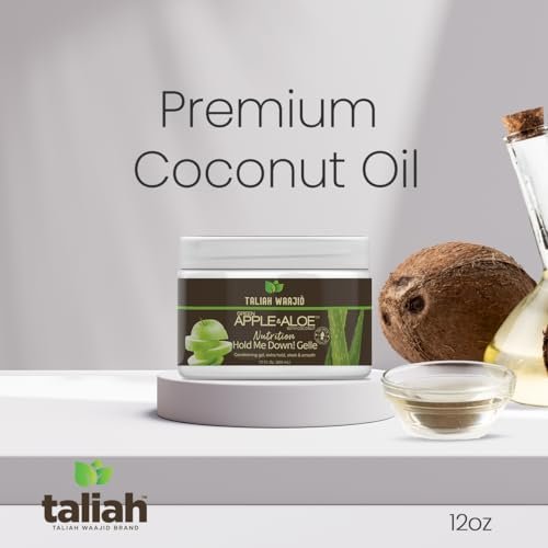 Taliah Waajid Green Apple & Aloe Nutrition Curl Definer - Strengthen & Balance pH, Curl Enhancing for Wavy, Curly, Coily, Kinky Hair, 12 oz Avelisse