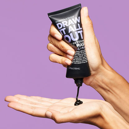 FORMULA 10.0.6 Draw It All Out Skin-Detoxing Charcoal Peel Mask - 3.4 fl oz