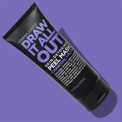 FORMULA 10.0.6 Draw It All Out Skin-Detoxing Charcoal Peel Mask - 3.4 fl oz