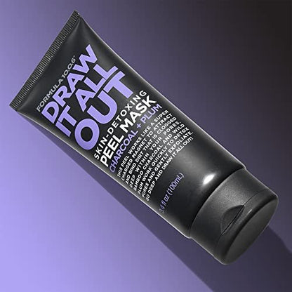 FORMULA 10.0.6 Draw It All Out Skin-Detoxing Charcoal Peel Mask - 3.4 fl oz