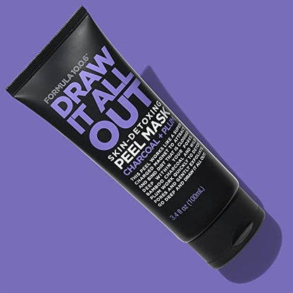 FORMULA 10.0.6 Draw It All Out Skin-Detoxing Charcoal Peel Mask - 3.4 fl oz