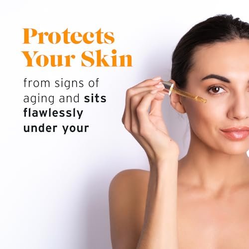 Vitamin C + E Serum - Firming Face Serum for Anti-Aging, Smooths, Hydrates, Plumps Fine Lines & Reduces Dark Spots (1 fl oz) | No Bad Stuff Avelisse