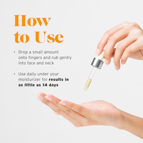 Vitamin C + E Serum - Firming Face Serum for Anti-Aging, Smooths, Hydrates, Plumps Fine Lines & Reduces Dark Spots (1 fl oz) | No Bad Stuff Avelisse