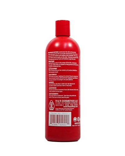 Rinju Shea Butter & Red Cocoa Butter Lotion Set – Vitamin E Daily Moisturizer (3 x 16 oz + 2 oz Rubee Lotion)