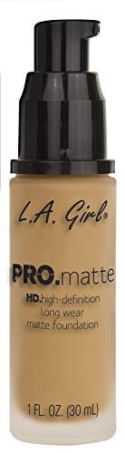 L.A. Girl PRO.Matte Foundation - Natural GLM674, Full Coverage, Long-Wearing Liquid Foundation - görsel 4