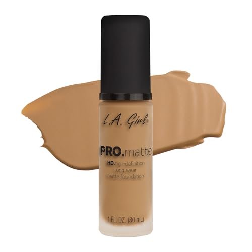 L.A. Girl PRO.Matte Foundation - Natural GLM674, Full Coverage, Long-Wearing Liquid Foundation - görsel 2