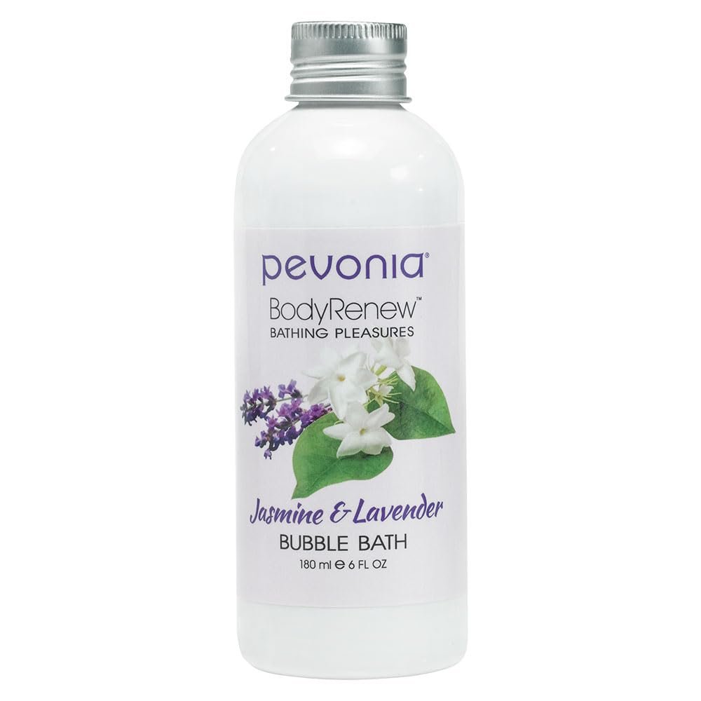 Pevonia Jasmine & Lavender Bubble Bath - 6 Fl Oz | Relaxing Aromatherapy Bath Soak - görsel 1